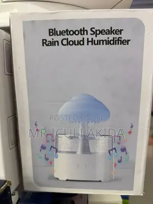 Bluetooth Speaker Rain Cloud Aroma Diffuser Humidifier