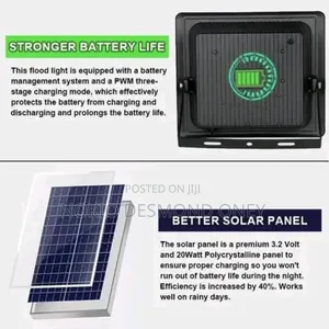 100 Watts Solar Flood Lights Available on Sale