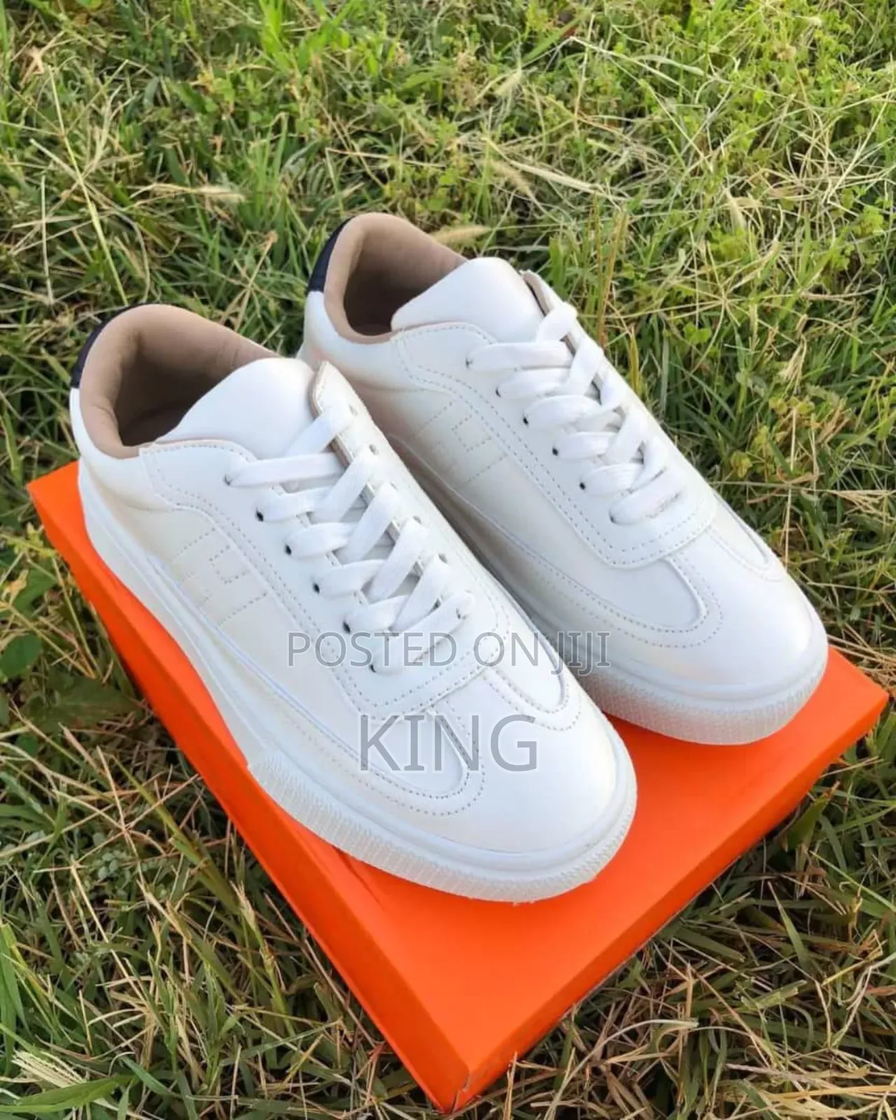 Top Hermes Calfskin Low Sneakers Shoes