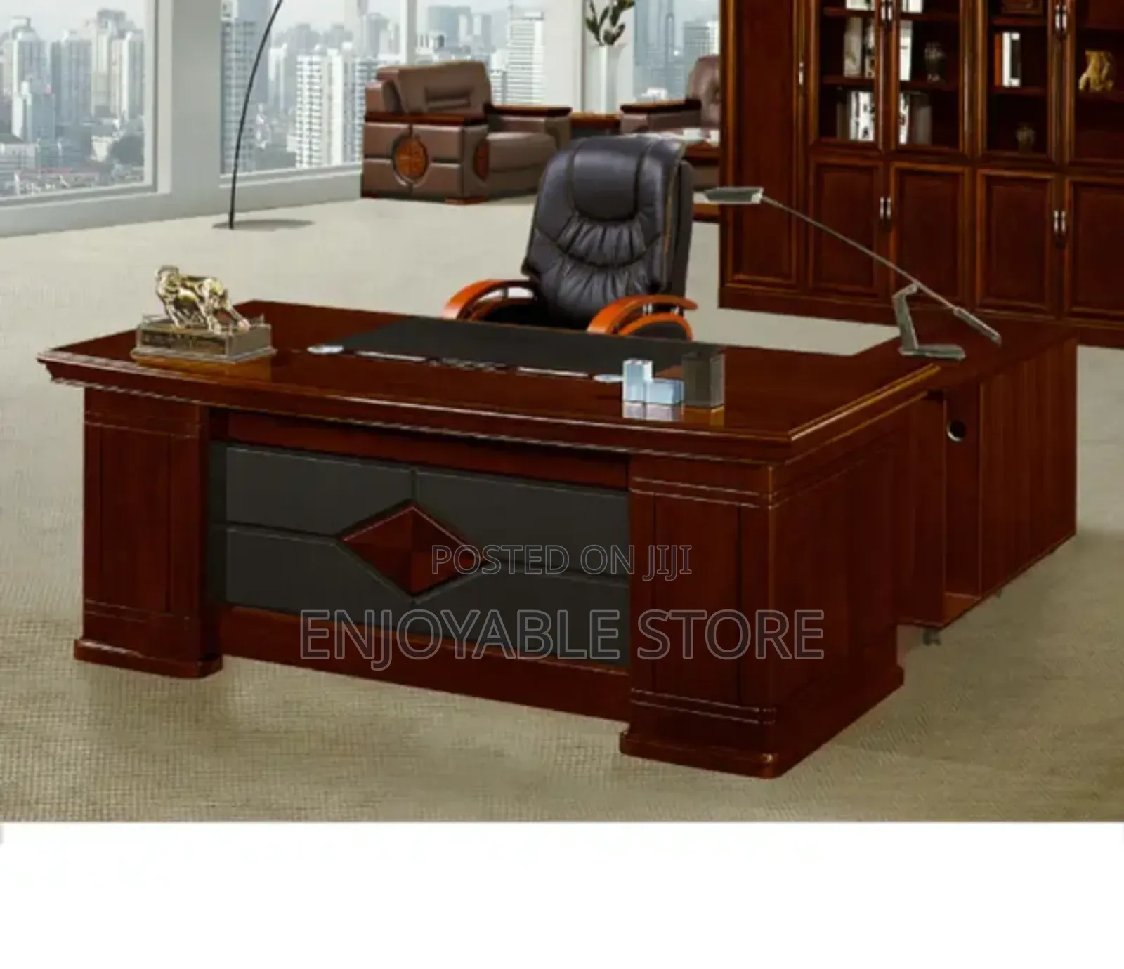 L Shaped Executive Table for Office