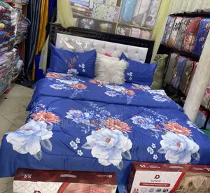 Bed Cover With 4pcs