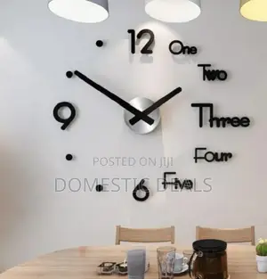 3D Wall Clock