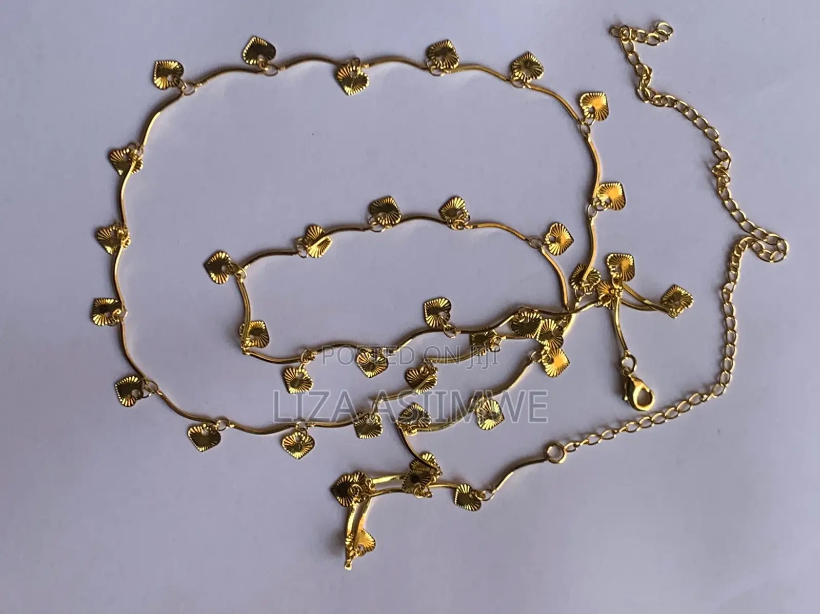 Waist Chain With Heart Charms
