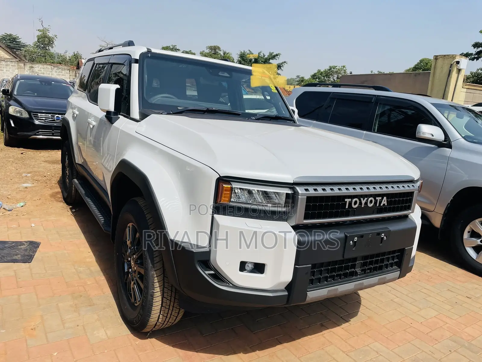 New Toyota Land Cruiser Prado 2023 White