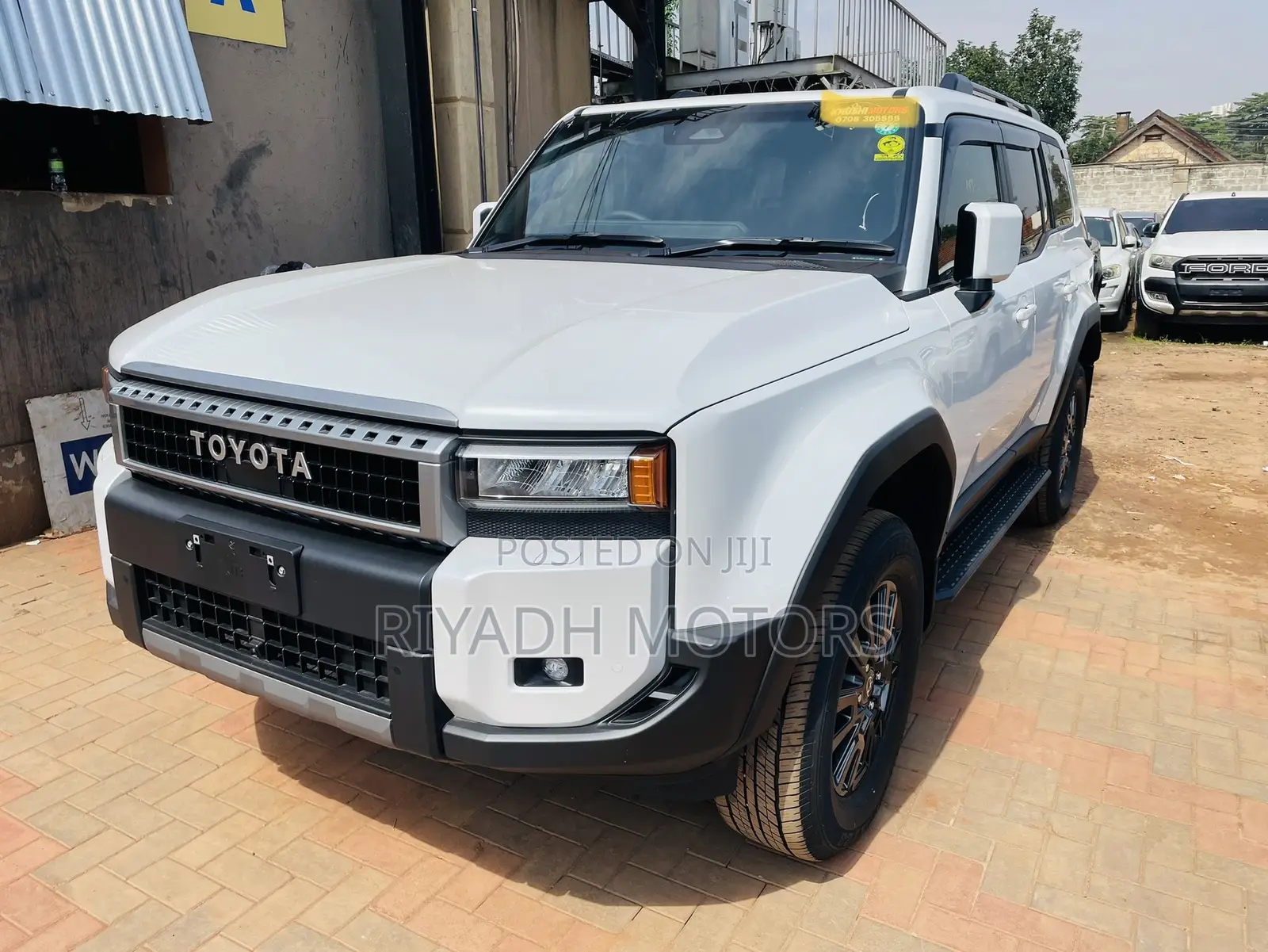 New Toyota Land Cruiser Prado 2023 White