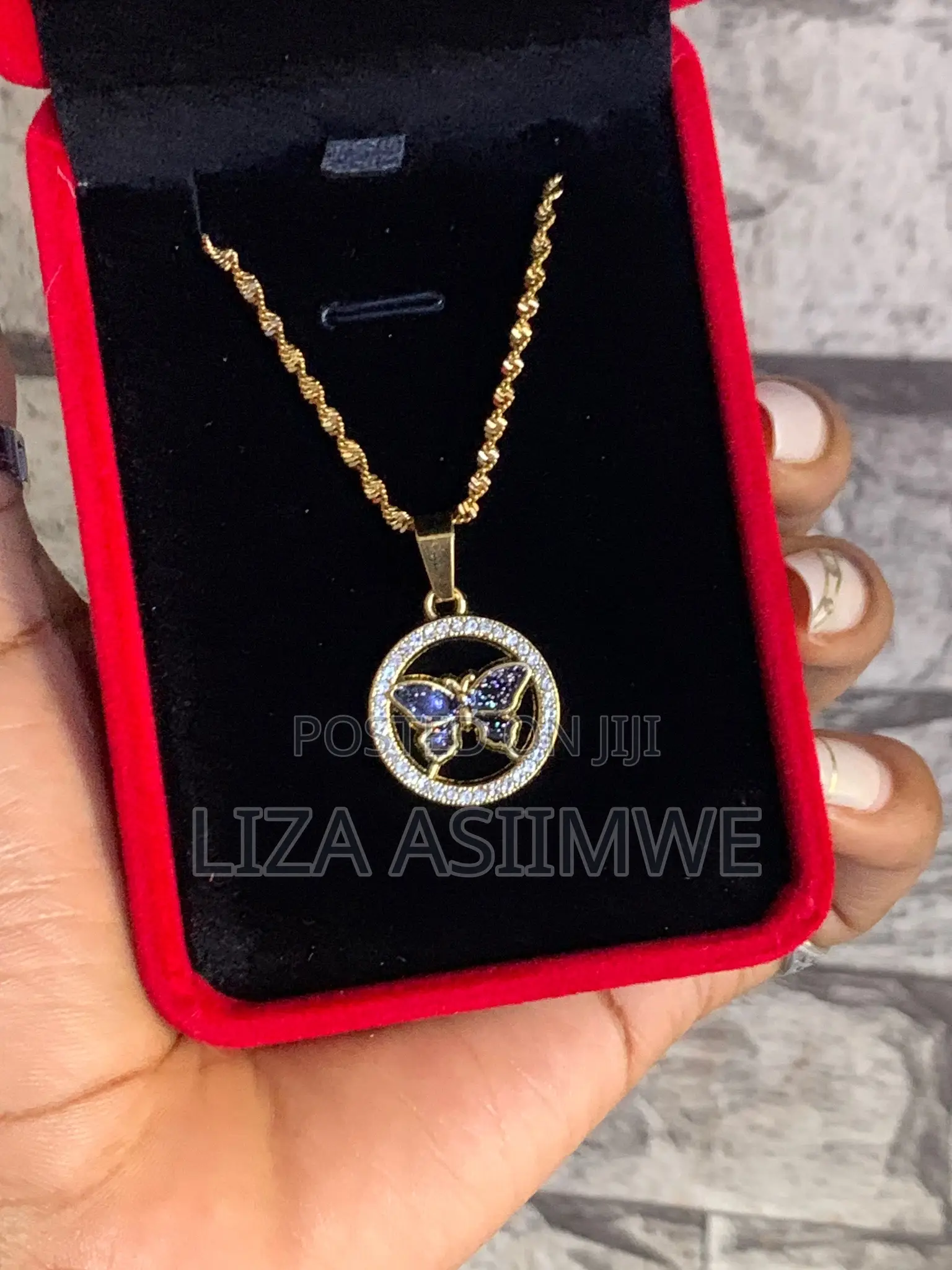 Dazzling Butterfly Necklace