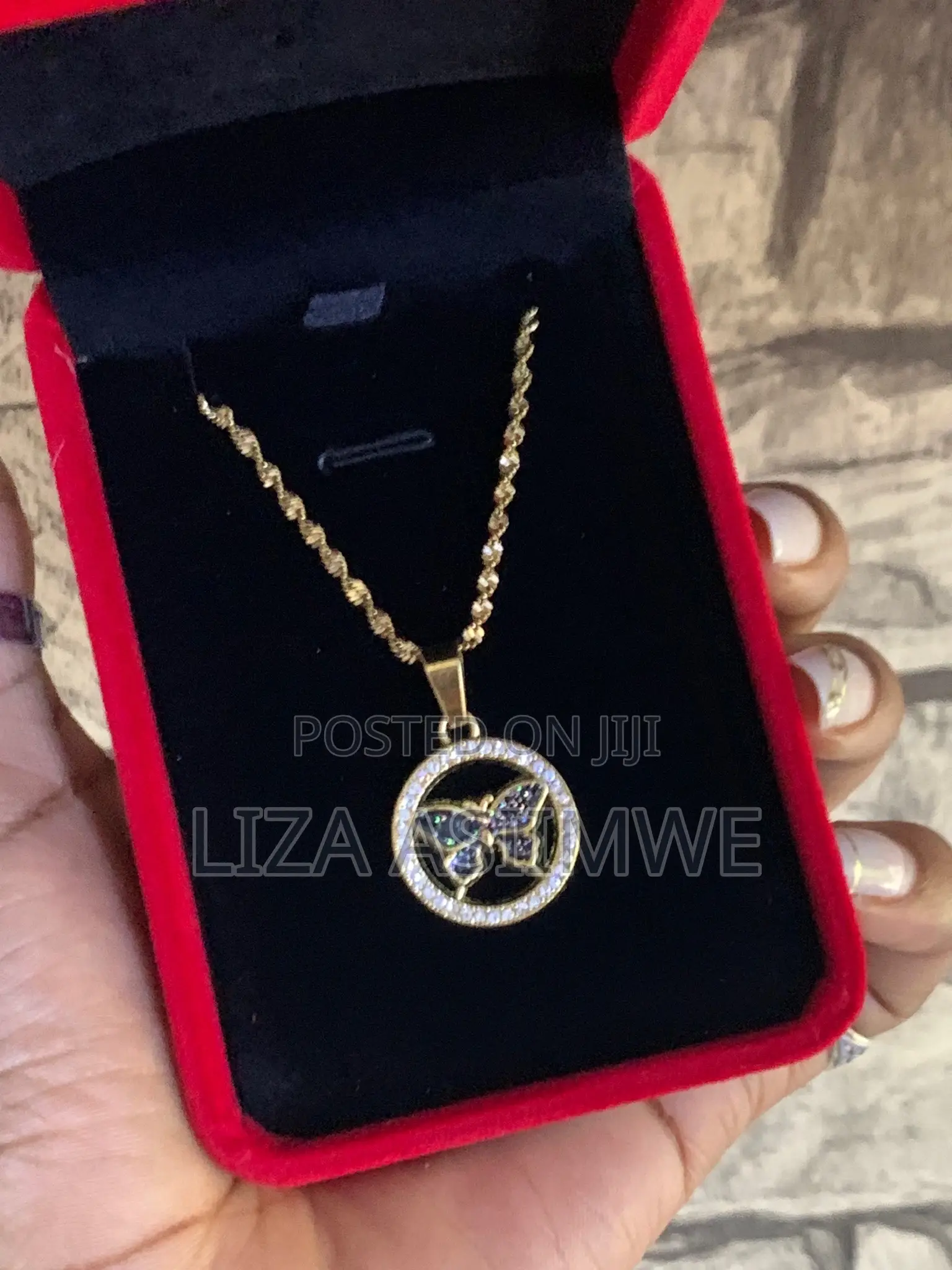 Dazzling Butterfly Necklace