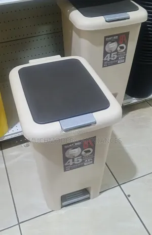 Trash Can 45L With Press and Step Mechanism