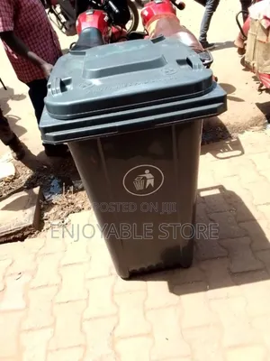 Grey Plastic Dustbins 240ltrs High Quality