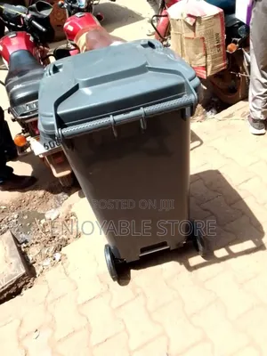 Grey Plastic Dustbins 240ltrs High Quality