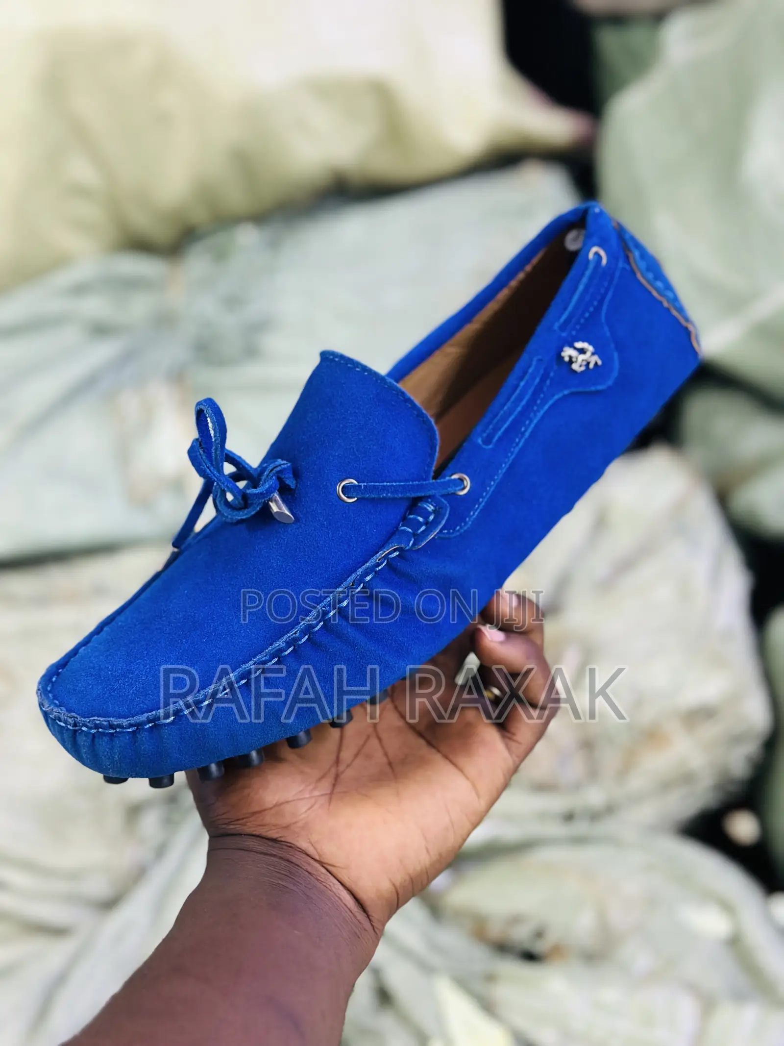Blue Suede Casual Tod’S Moccasins
