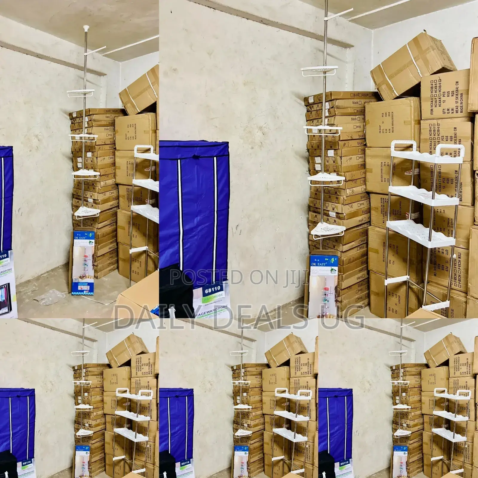 Metallic Shelf Rack