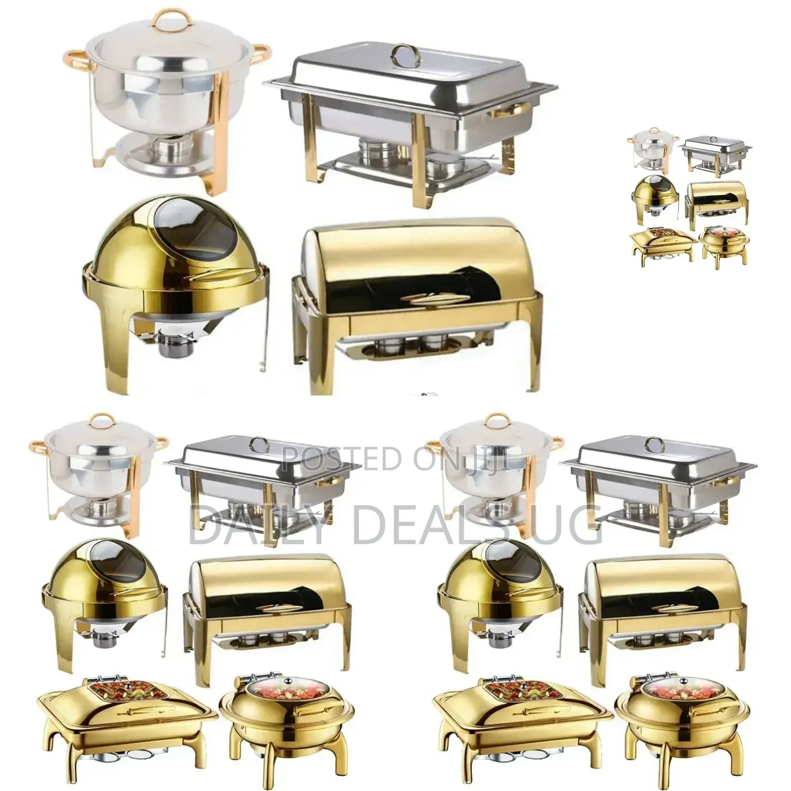 Gold and Silver Chef's Dish