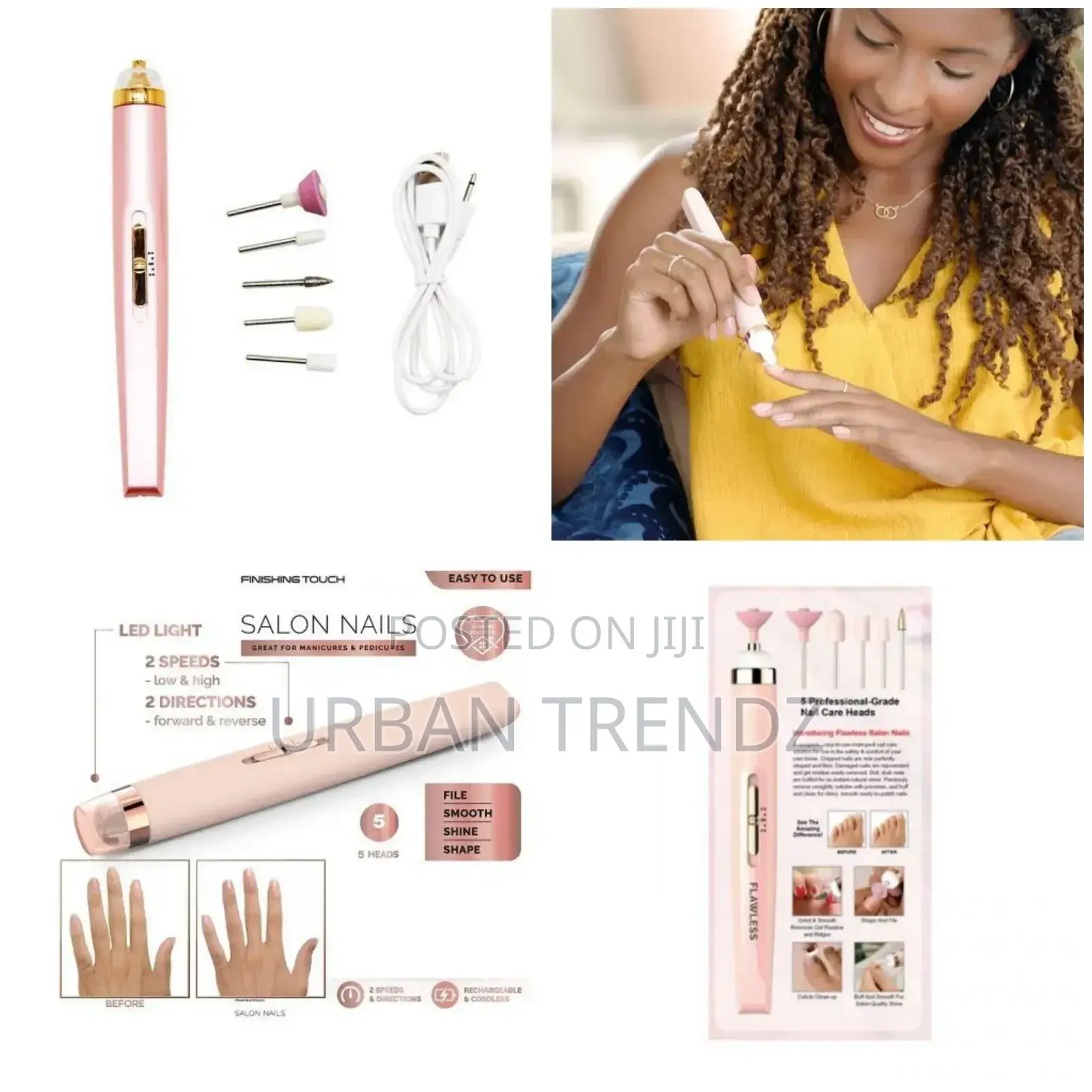 5-in-1electric Pedicure Manicure Nail Drill File Grinder