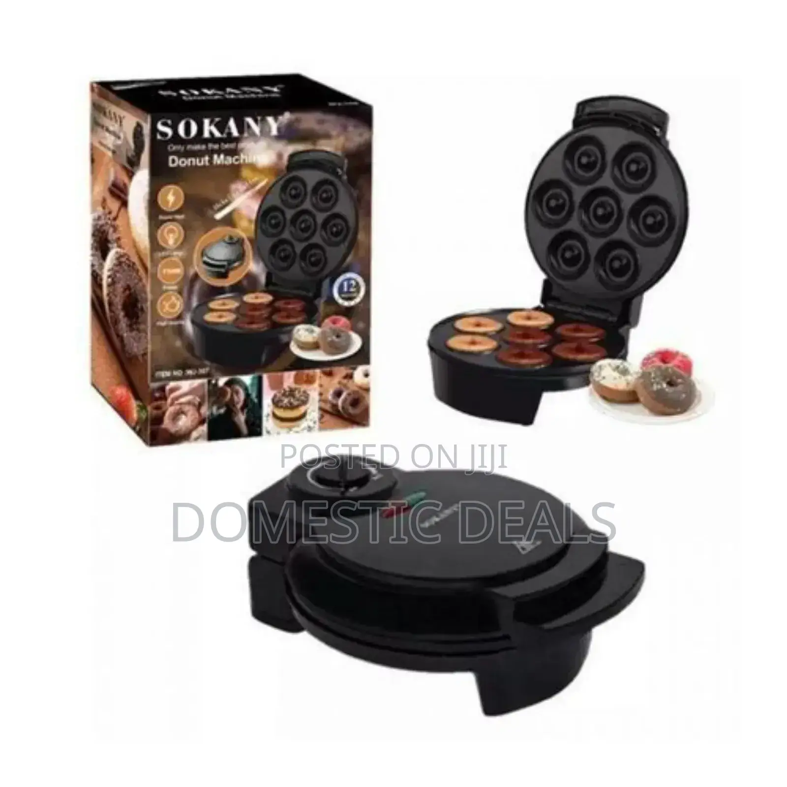 7pcs Electric Donut Maker