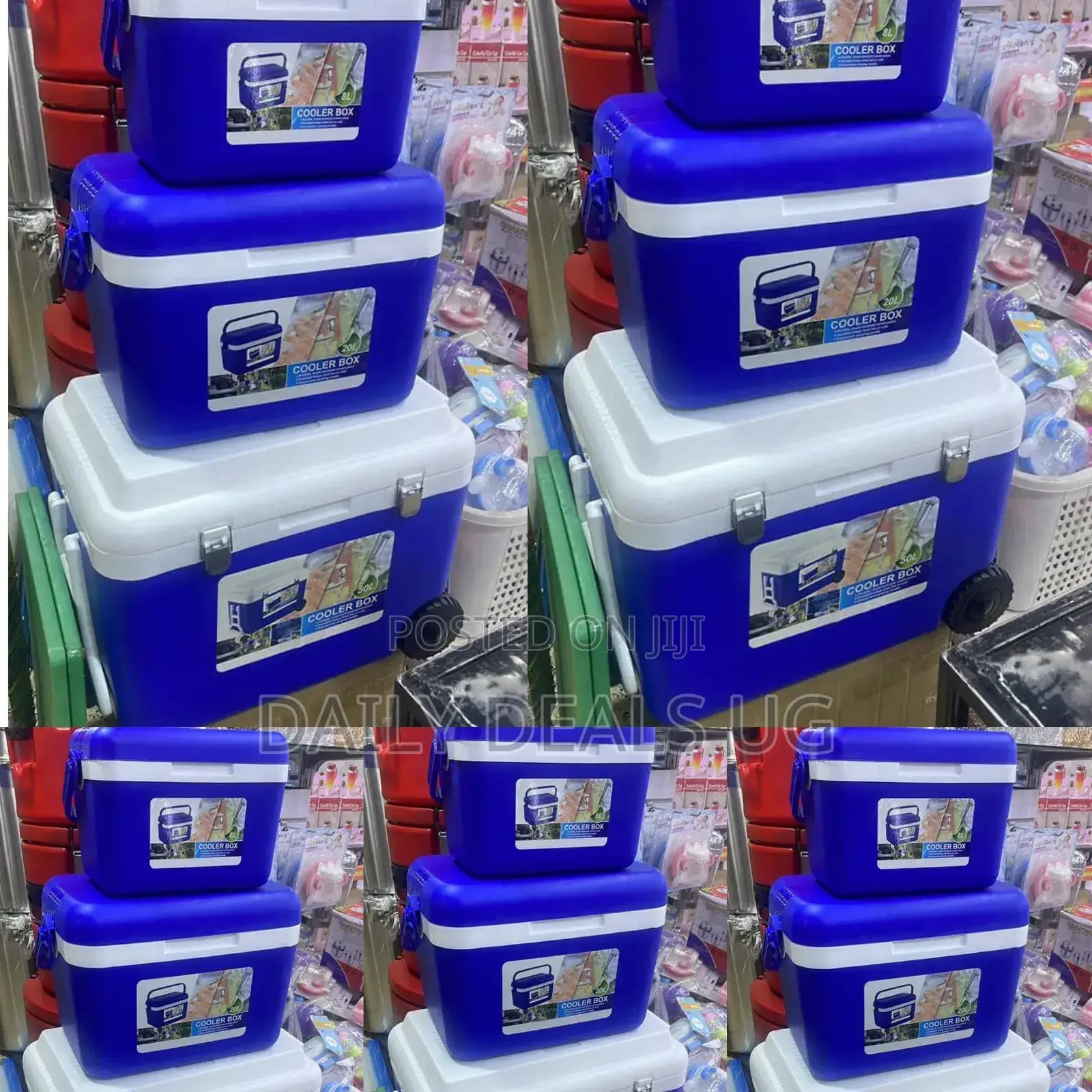 Blue Ice Cooler Box