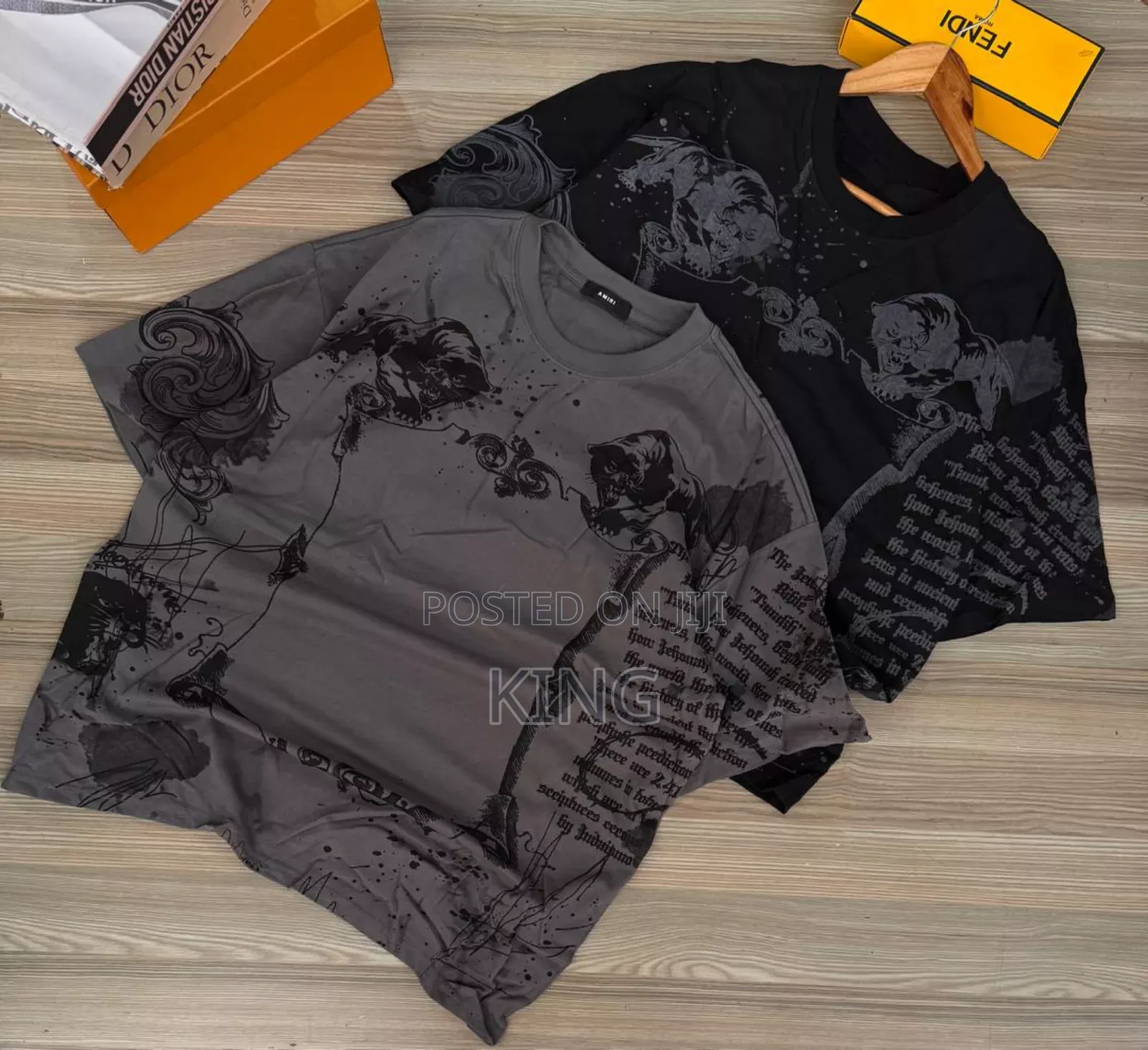 Serene Jesus Designer T-Shirt