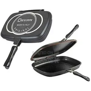 Double BBQ Grill Pan