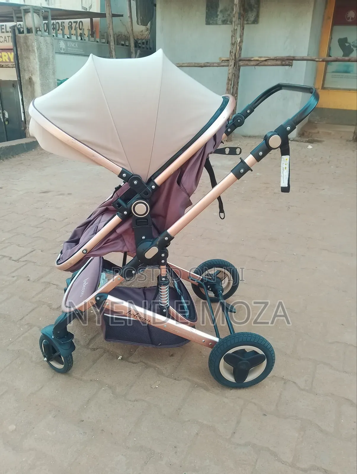 Belecoo Used Stroller 2 in 1