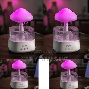 USB Mushroom Water Drops Humidifier