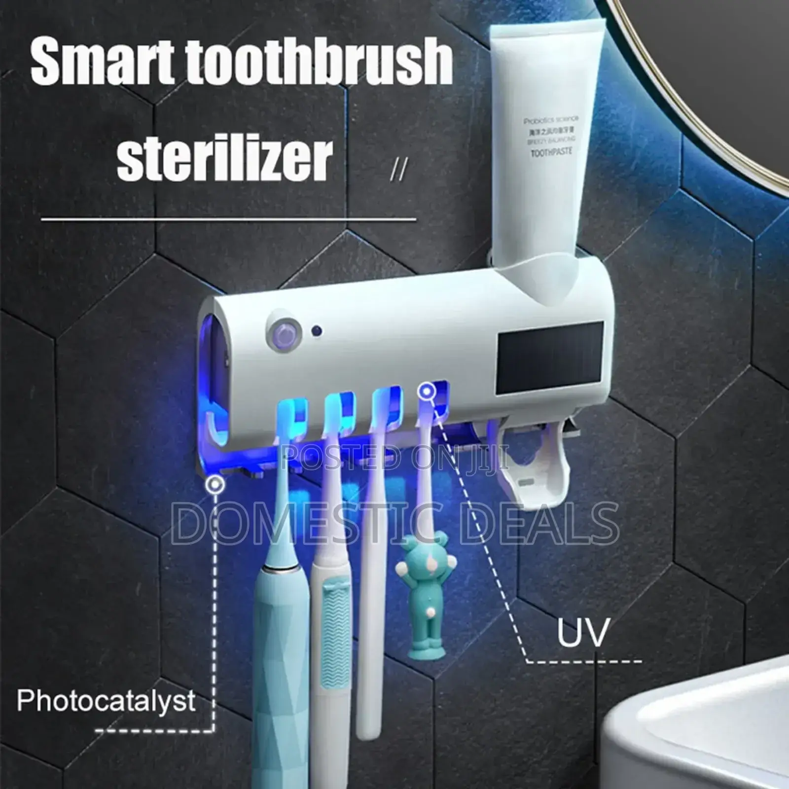 Toothbrush Holder/ Paste Dispenser