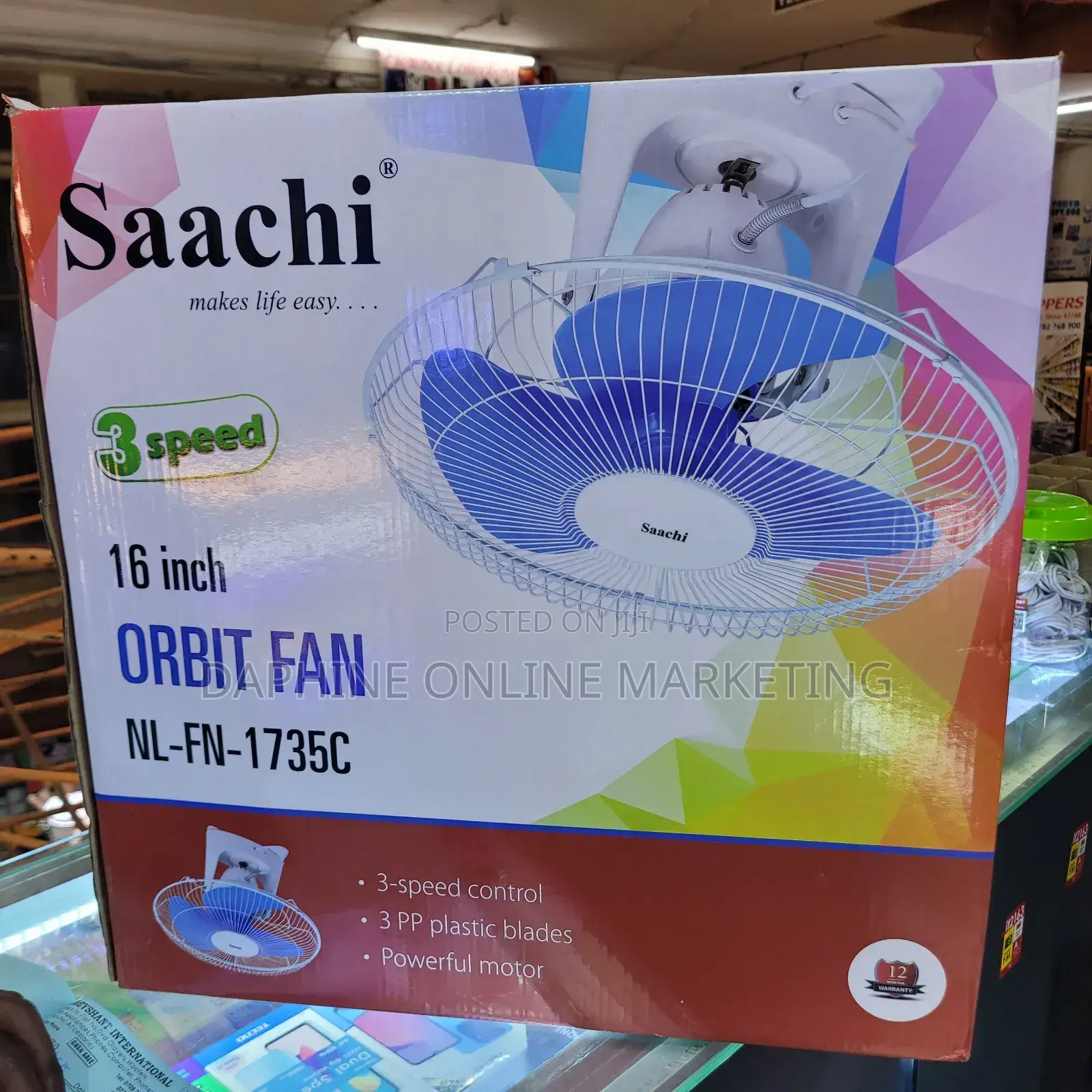 Saachi Ceiling Fan/ 16-Inch Sachi Electric Ceiling Fan