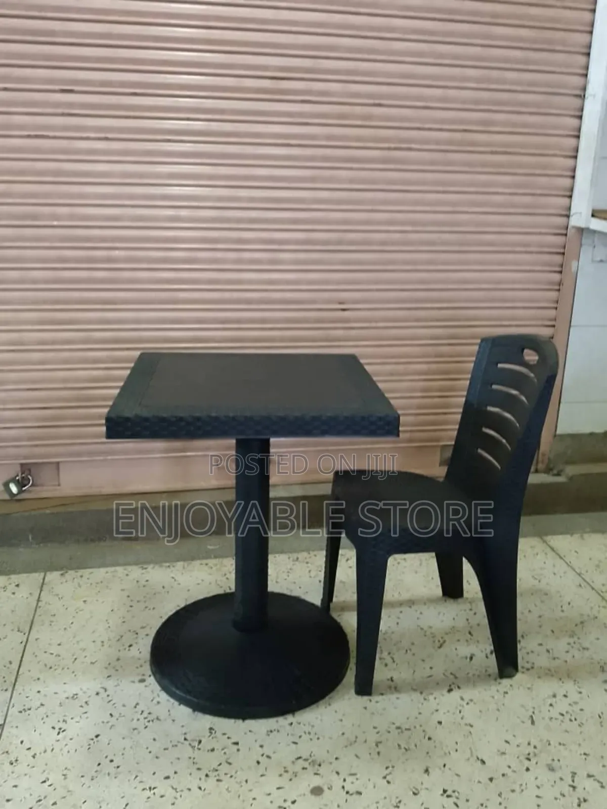 Cottage Plastic Table and a Chair