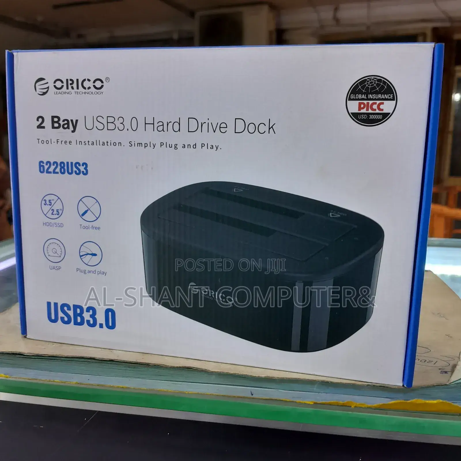 Orico 2 Bay Usb3.0 Hard Drive Dock