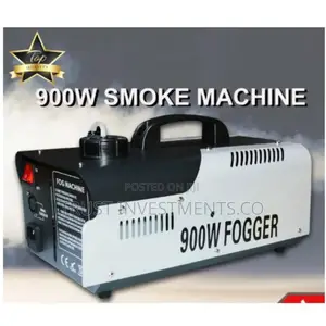 Photo - Fog Machine Smoke Machine With LED Lights Wireless Remote
