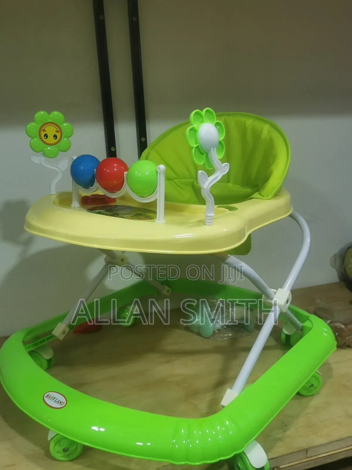 Simple Green Baby Walker