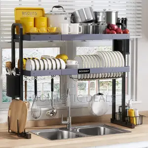 Over the Sink Dish Drying Rack