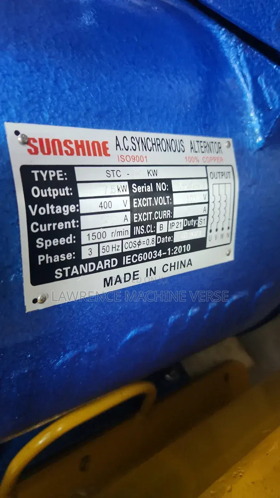 Generator/ Alternator 7kw