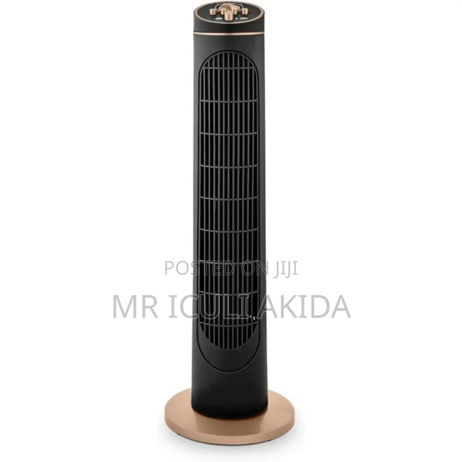 Digiwave 29" Oscillating Tower Fan With Timer -Black