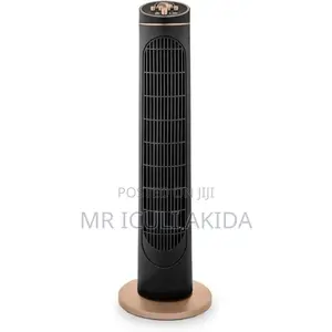 Digiwave 29" Oscillating Tower Fan With Timer -Black