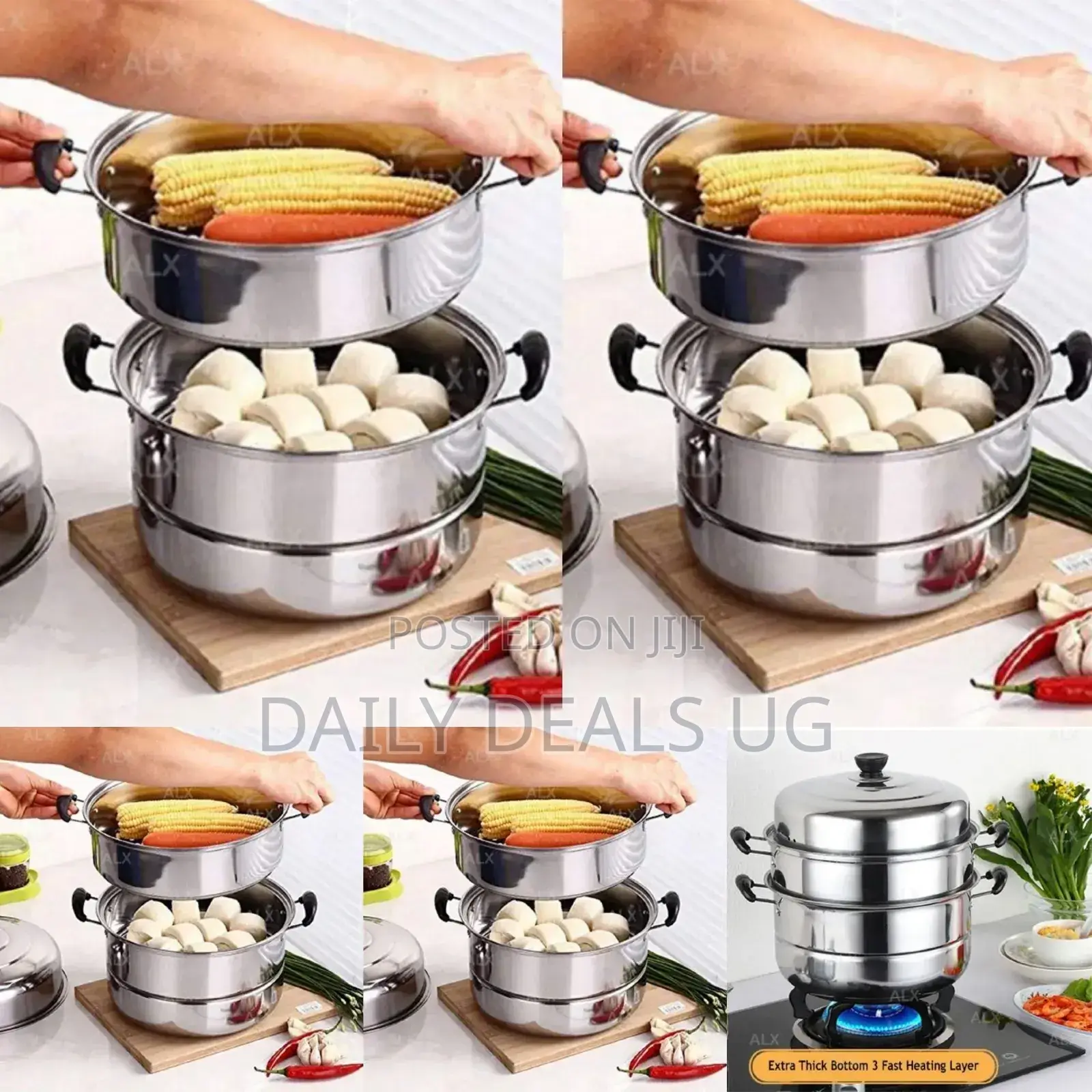 Sliver Food Steamer