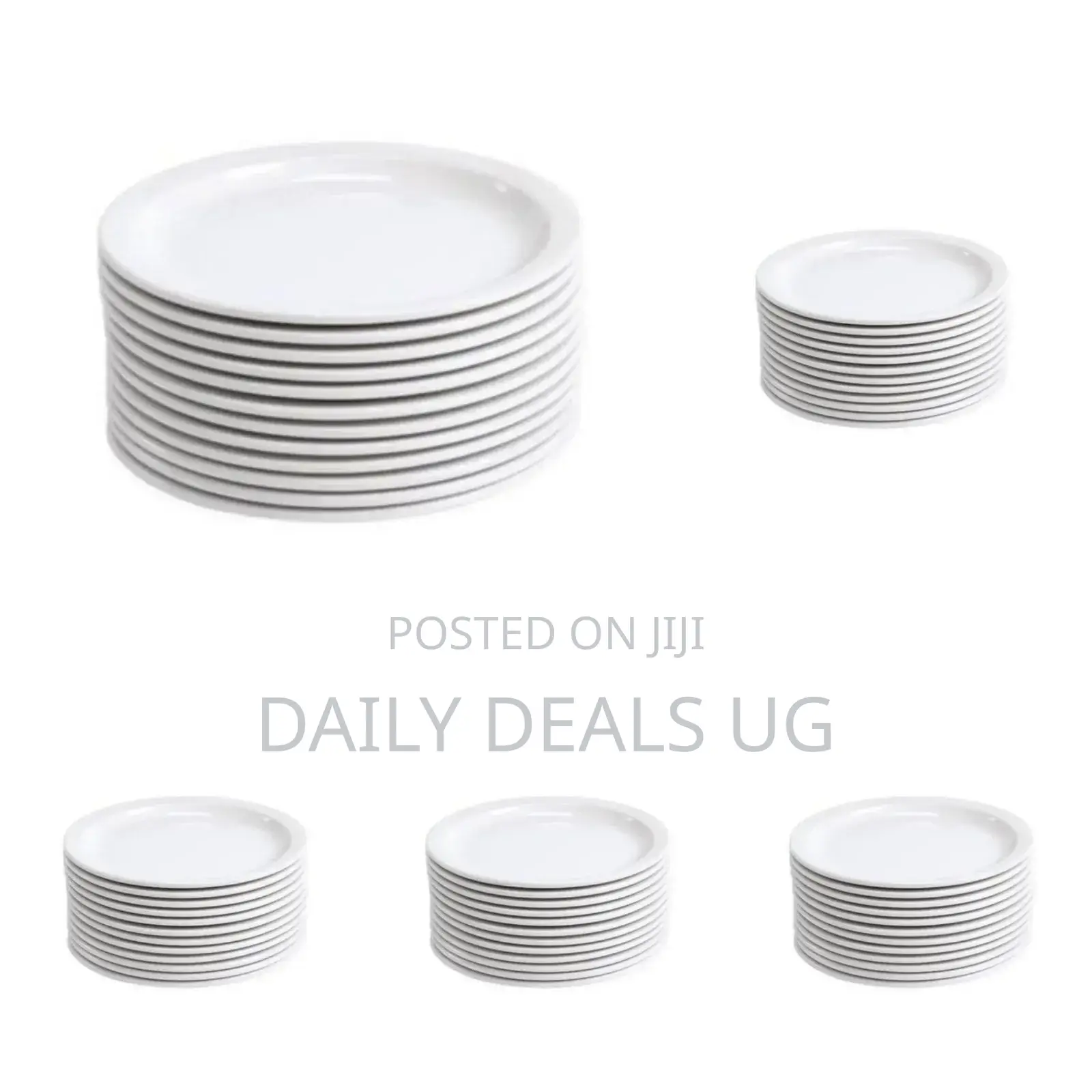 White Dinner Plate