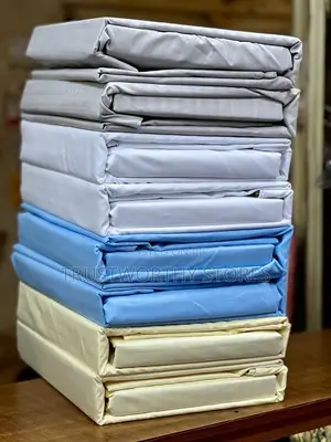 6pieces Egyptian Hotel Bedsheets With Lastic and 4pillowcase