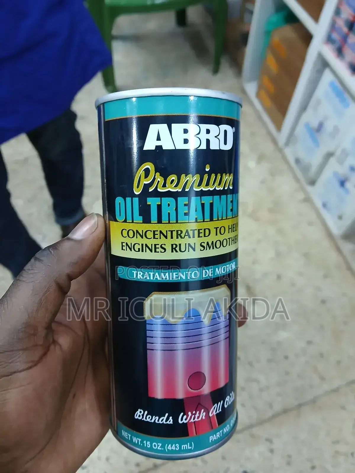 Abro 443ml Premium Engin/Fuel Oil Treatment(Blends All Oils)