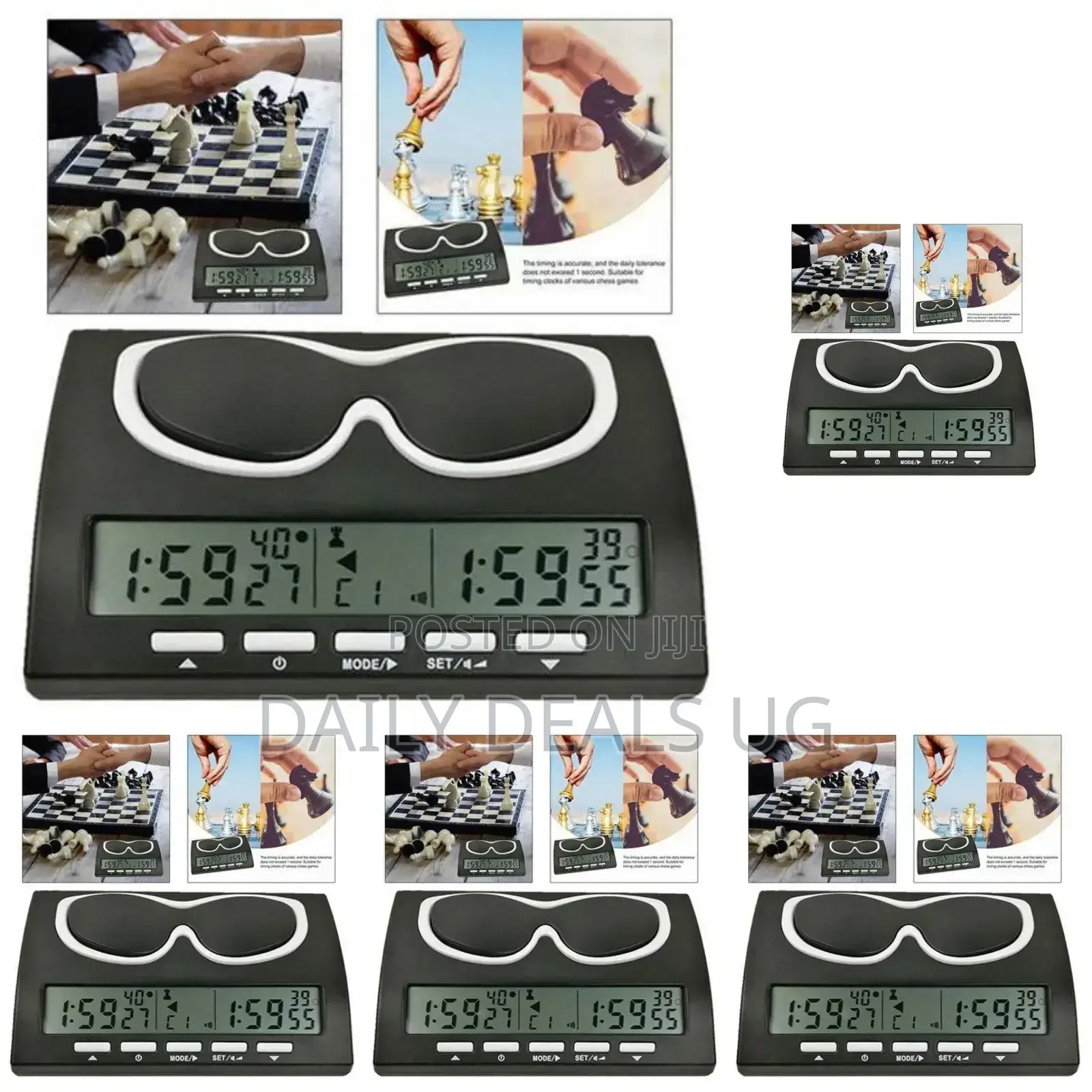 Portable Digital Chess Clock