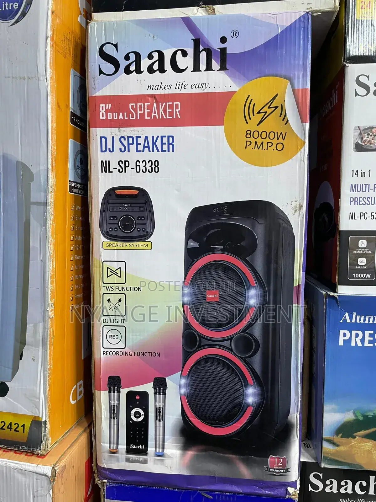 Saachi Speaker . Dual Speaker by Sachi