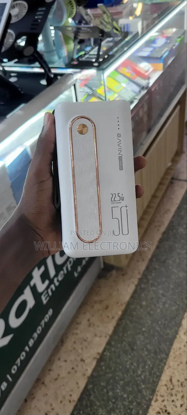 4 Output Bavin PC066 Pro Power Bank/Led Light Power Bank