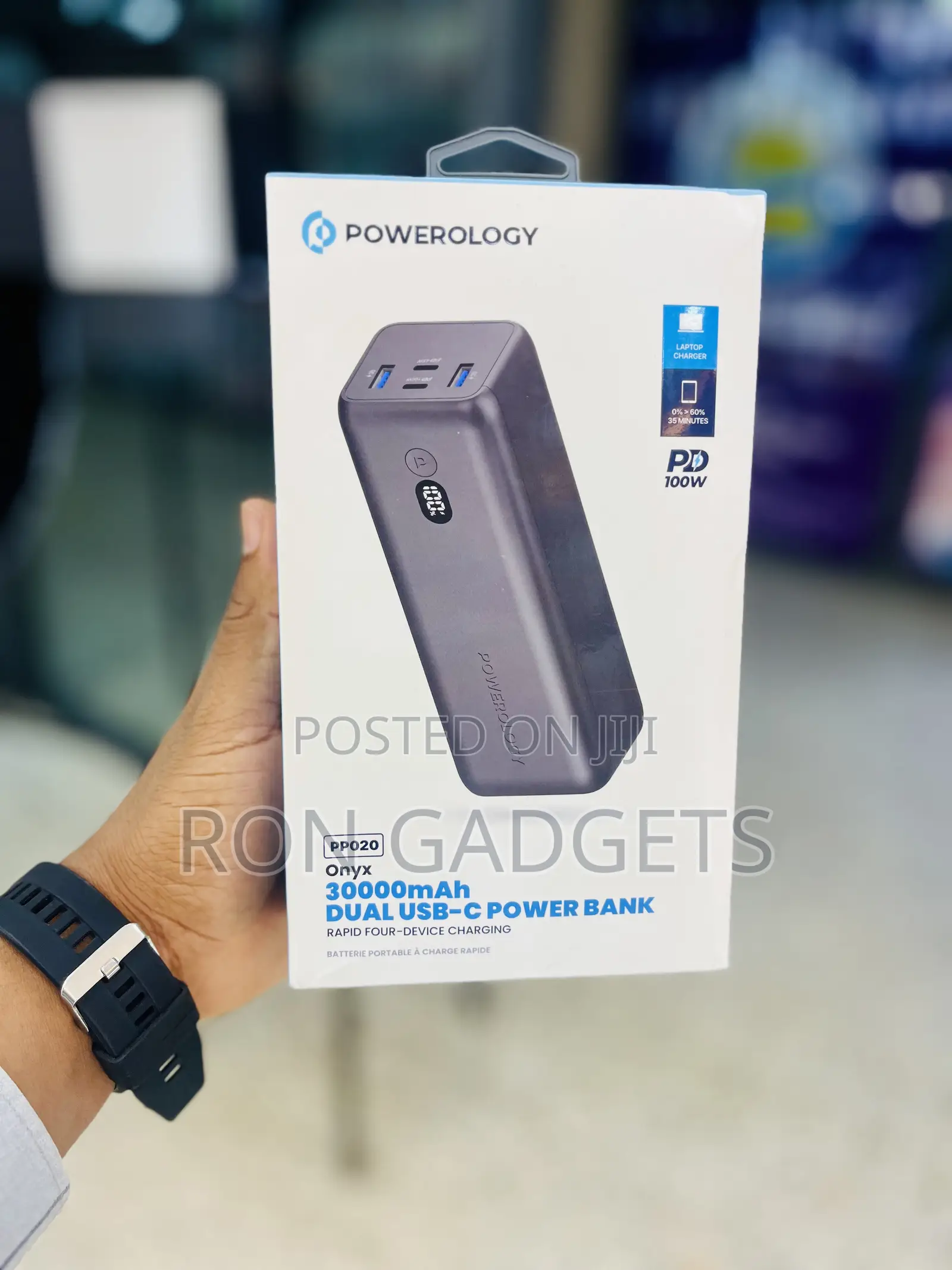 Powerology Powerbank 30,000mah