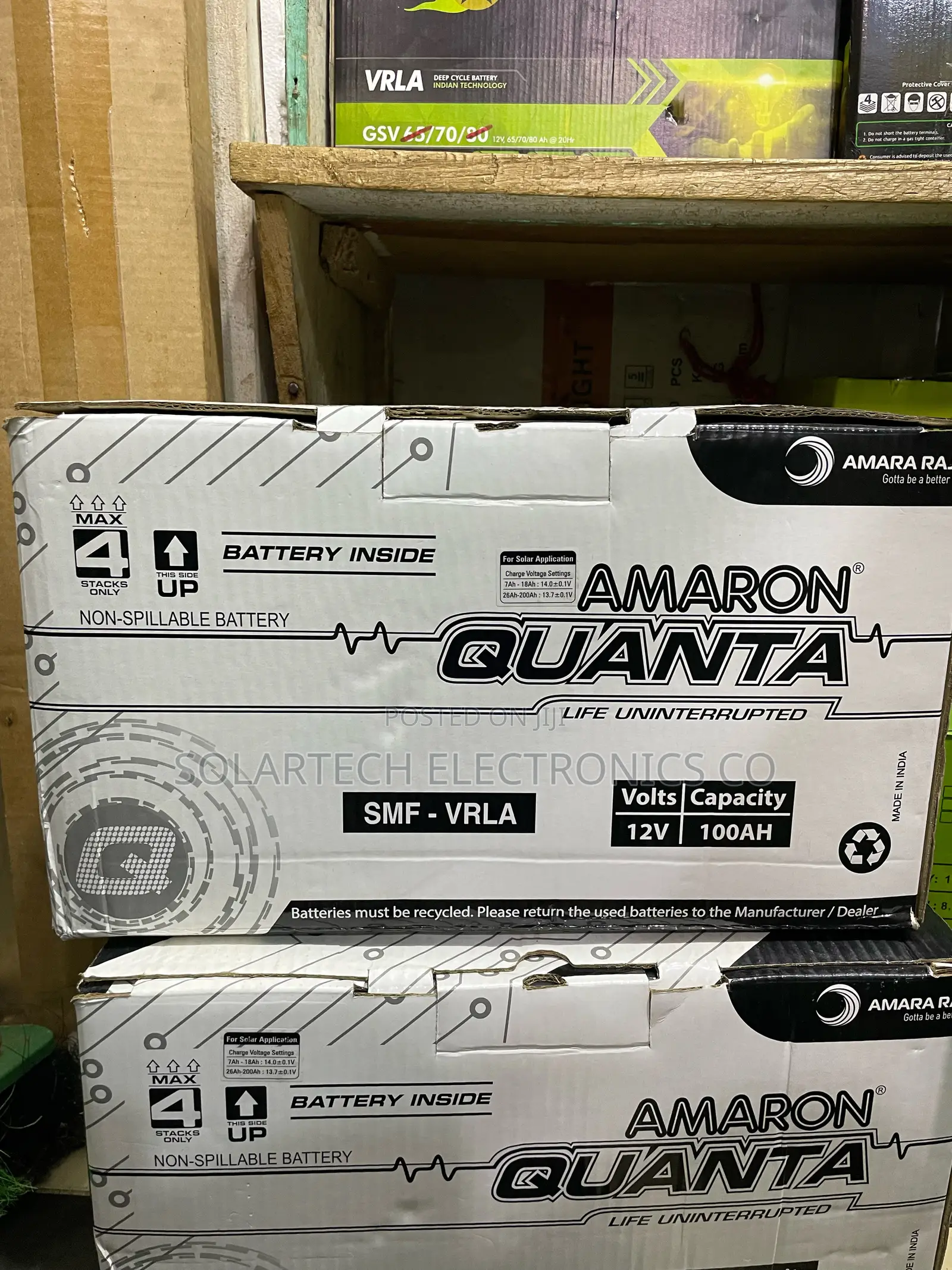 100ah Heavy Duty Solar Batteries