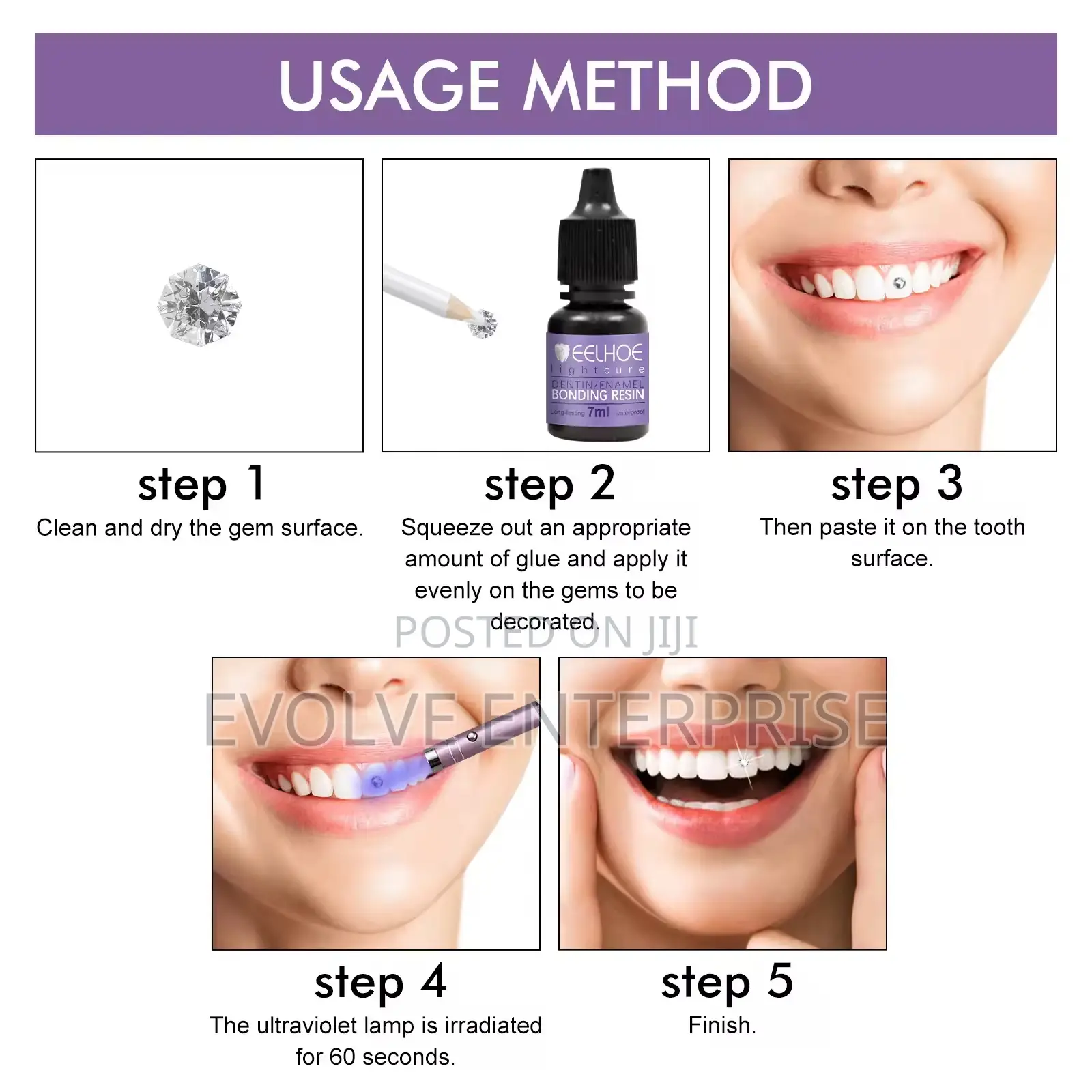 Tooth Gem Glue Dental Adhesive For Tooth Gems