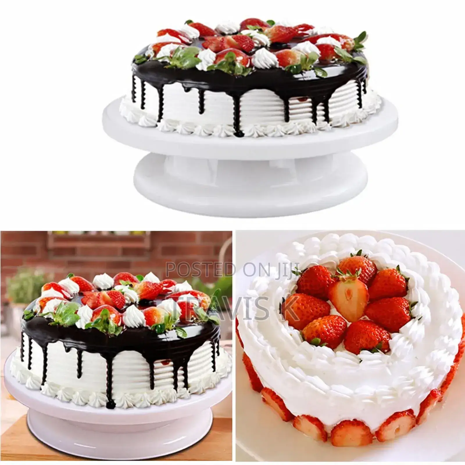 Rotating Cake Turntable/ Cake Stand