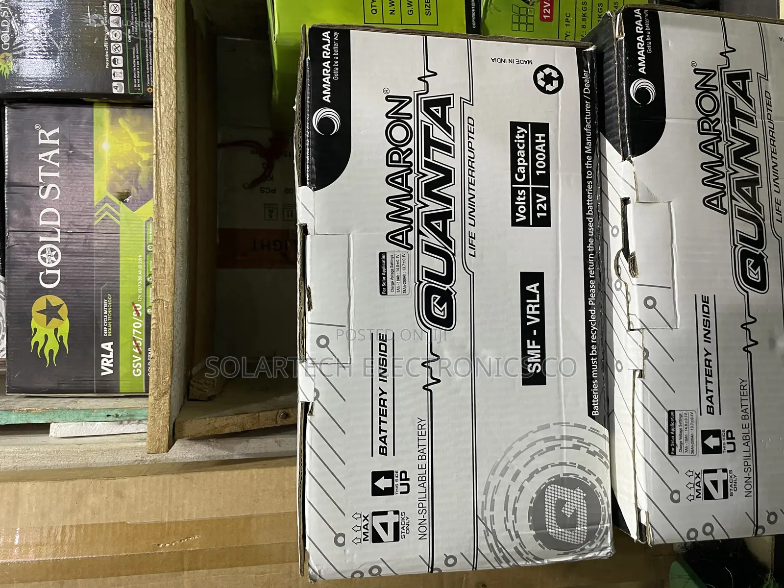 100ah Amaron Strong GEL Batteries