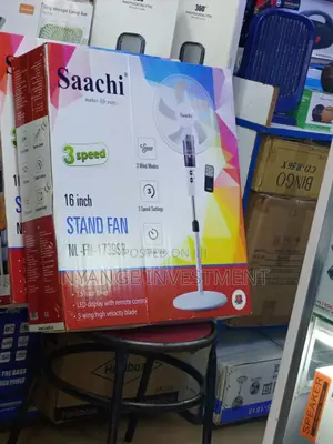 3 Speed Stand Fan With a Remote