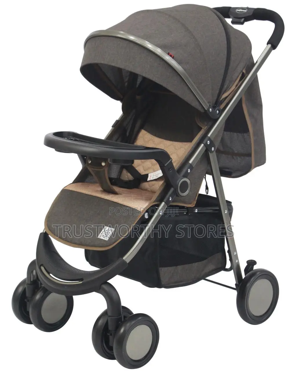 Foldable Baby Stroller and Food Feeder