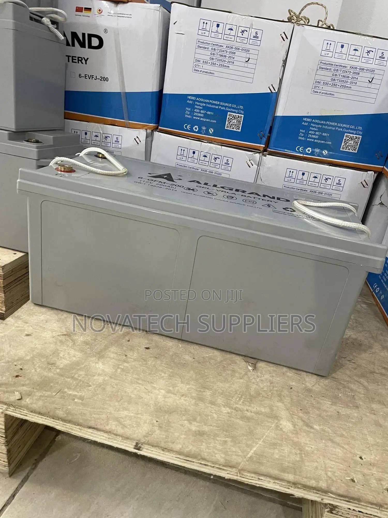 200ah ALLGRAND Durable Solar Batteries