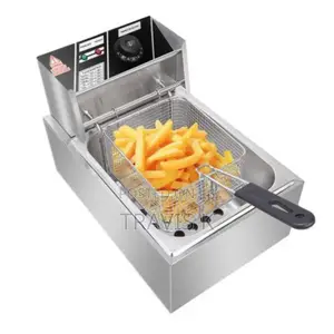 6L Stainless Steel Electric Deep Fryer